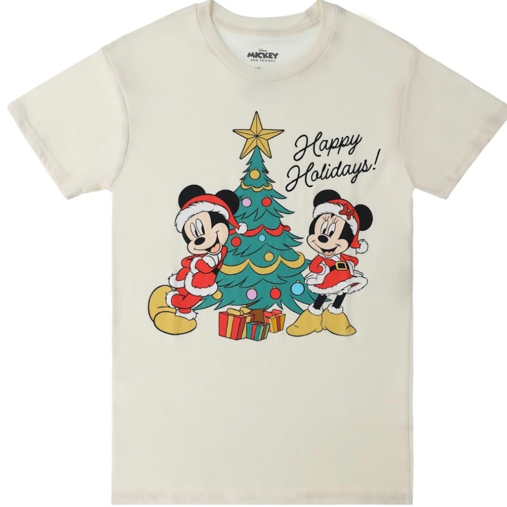 Disney Minnie And Mickey Christmas Tee
